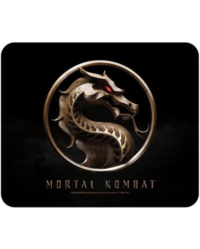 Подложка за мишка ABYstyle Games: Mortal Kombat - Logo - 1