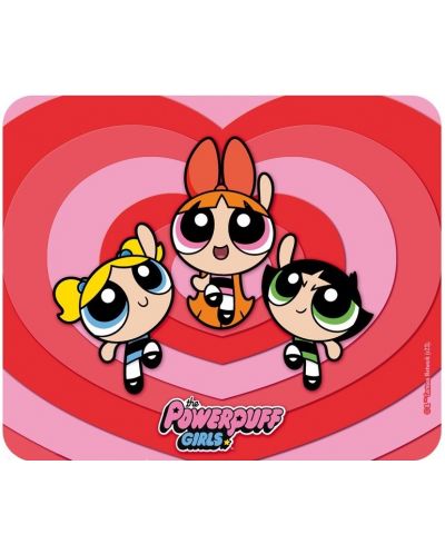 Подложка за мишка ABYstyle Animation: The Powerpuff Girls - Bubbles, Blossom and Buttercup - 1
