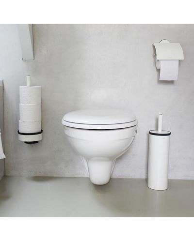 Поставка за тоалетна хартия Brabantia - Profile, White - 2