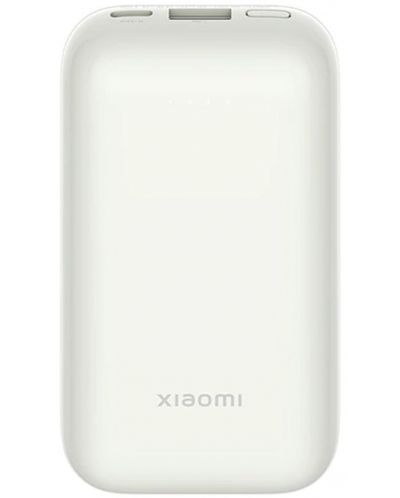 Портативна батерия Xiaomi - Pocket Edition Pro, 10000 mAh, бяла - 1