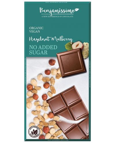 Подаръчен комплект No Added Sugar Chocolate Selection, 6 броя, Benjamissimo - 4