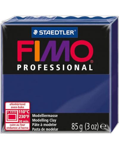 Полимерна глина Staedtler Fimo Prof - 85 g, тъмносиня - 1