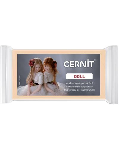 Полимерна глина Cernit Doll - Телесна тъмна, 500 g - 1