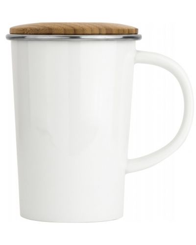 Порцеланова чаша за чай Bredemeijer - 400 ml, бялa - 1