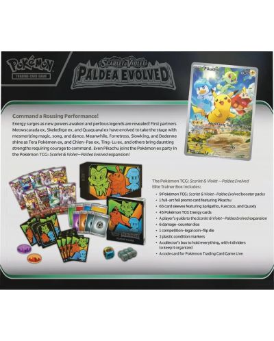 Pokemon TCG: Scarlet & Violet 2 Paldea Evolved Elite Trainer Box - 2