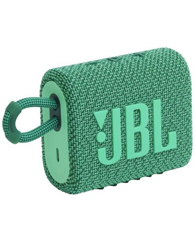 Портативна колонка JBL - Go 3 Eco, зелена - 2