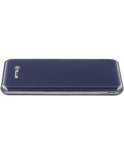 Портативна батерия Tellur - Slim, 10000 mAh, синя - 4