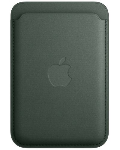 Калъф Apple - FineWoven Wallet MagSafe, iPhone, зелен - 1