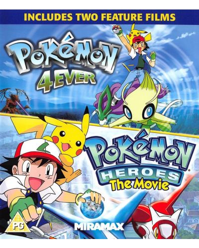 Pokemon Forever & Pokemon Heroes (Blu-Ray) - 1