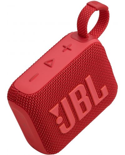 Портативна колонка JBL - Go 4, червена - 4