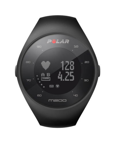 Смарт часовник Polar - M200, 1.02'', Black