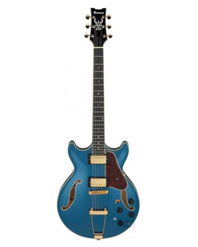 Полу-акустична китара Ibanez - AMH90, Prussian Blue Metallic - 2