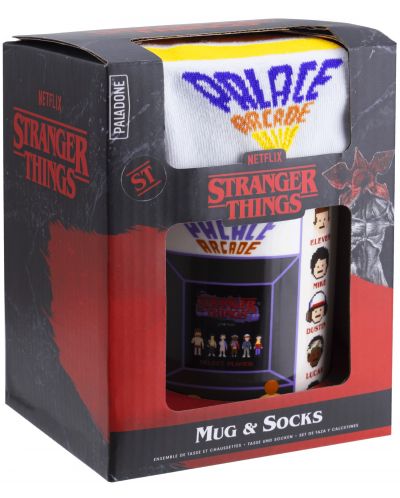 Подаръчен комплект Paladone Television: Stranger Things - Palace Arcade - 1