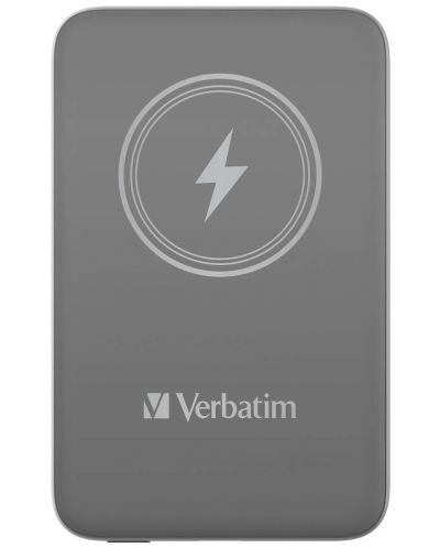 Портативна батерия Verbatim - MCP-10GY Power Pack, 10000 mAh, сива - 1