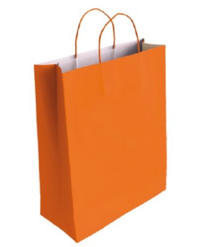 Подаръчна торбичка IPA - Крафт, оранжева, M - 1