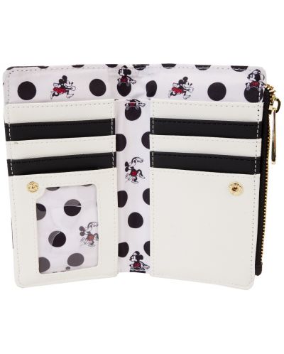 Портмоне Loungefly Disney: Mickey Mouse - Minnie Mouse (Rock The Dots) - 4