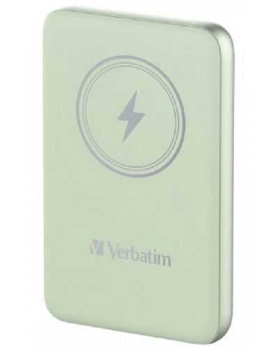 Портативна батерия Verbatim - MCP-5GN, 5000mAh, зелена - 1