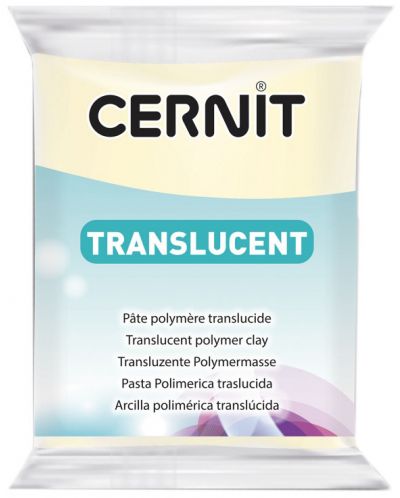 Полимерна глина Cernit Translucent - Флуорисцентна, 56 g - 1