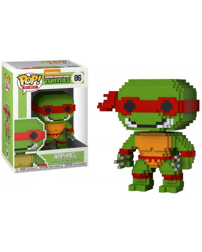 Фигура Funko Pop! 8-Bit: Teenage Mutant Ninja Turtles - Raphael, #06 - 2