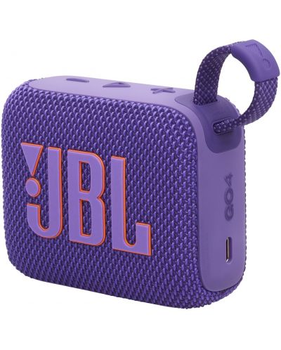 Портативна колонка JBL - Go 4, лилава - 2