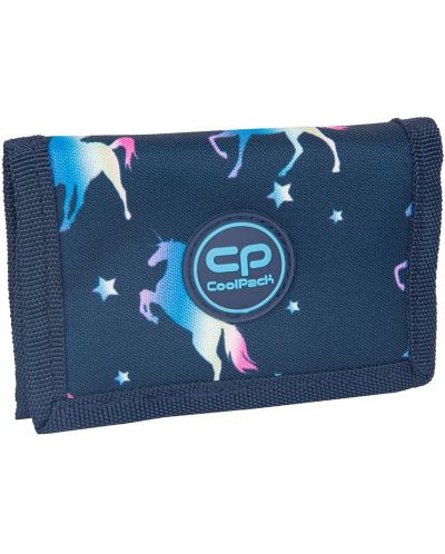Портмоне Cool Pack Slim - Blue Unicorn - 1