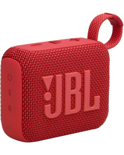 Портативна колонка JBL - Go 4, червена - 3