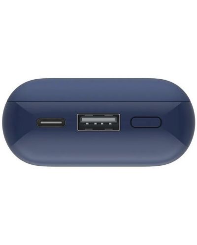 Портативна батерия Xiaomi - Pocket Edition Pro, 10000 mAh, синя - 3