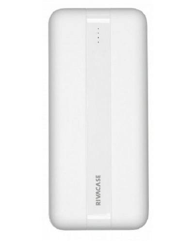 Портативна батерия Rivacase - VA2081, 20000 mAh, бяла - 1