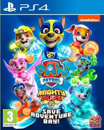 PAW Patrol: Mighty Pups Save Adventure Bay (PS4) - 1