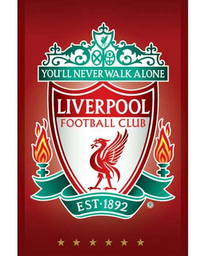 Макси плакат Pyramid Sports: Football - Liverpool FC (Crest) - 1
