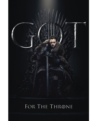 Макси плакат Pyramid - Game of Thrones (Jon For The Throne) - 1