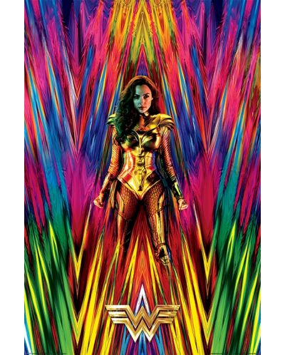 Макси плакат Pyramid DC Comics: Wonder Woman 1984 - Neon Static - 1