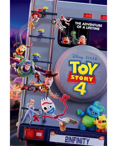 Макси плакат Pyramid Disney: Toy Story 4 - Aadventure of a Lifetime - 1