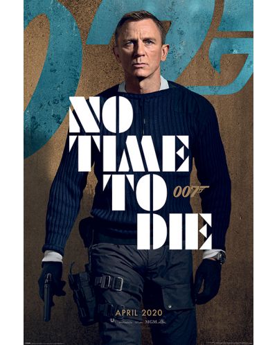 Макси плакат Pyramid Movies: James Bond - No Time To Die - 1