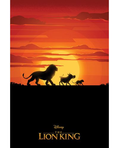 Макси плакат Pyramid - The Lion King Movie (Long Live The King) - 1