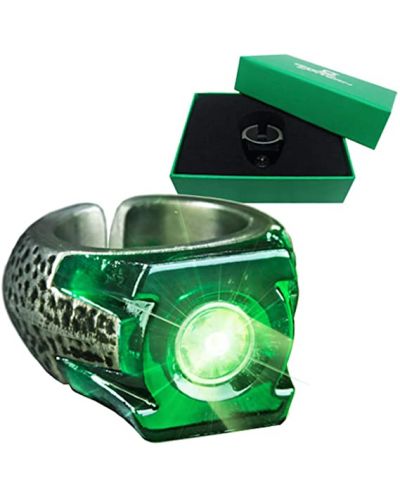 Пръстен The Noble Collection DC Comics: Green Lantern - Light-Up Ring - 2