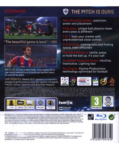 Pro Evolution Soccer 2015 - Essentials (PS3) - 4