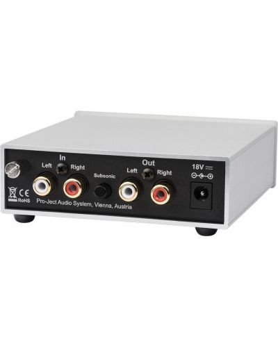 Предусилвател Pro-Ject - Phono Box S2, сребрист - 2