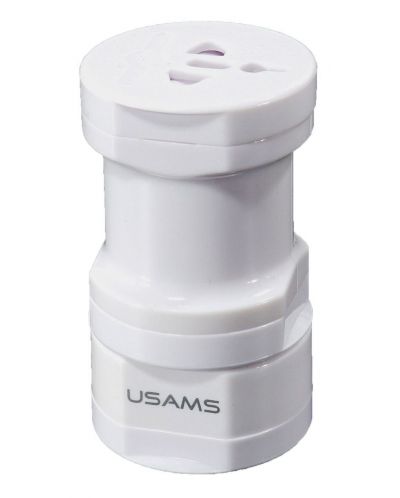 Преходник USAMS - CC003 Universal Plug, бял - 1