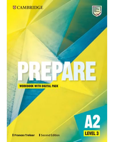 Prepare! Level 3 Workbook with Digital Pack (2nd edition) / Английски език - ниво 3: Учебна тетрадка с код - 1