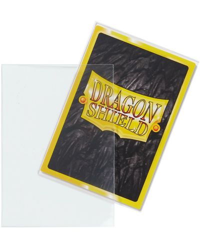 Протектори за карти Dragon Shield Sleeves - Small Clear (60 бр.) - 3