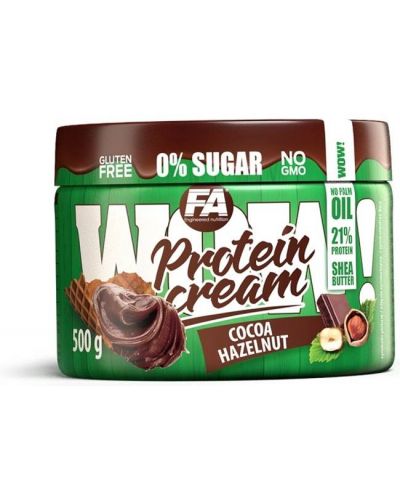 WOW! Protein Cream, лешник с какаов крем, 500 g, FA Nutrition - 1
