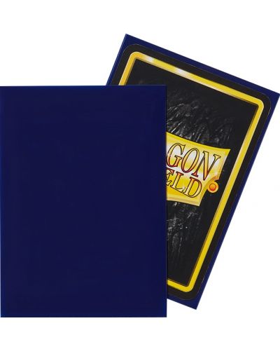 Протектори за карти Dragon Shield Classic Sleeves - Night Blue (100 бр.) - 3