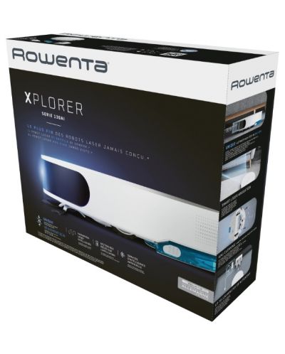 Прахосмукачка-робот Rowenta - X-Plorer S130 AI RR9067WH, бяла - 7
