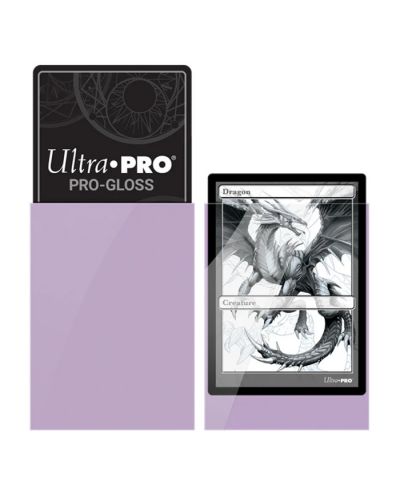 Протектори за карти Ultra Pro - PRO-Gloss Standard Size, Lilac (50 бр.) - 2