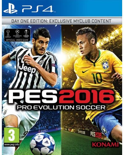 Pro Evolution Soccer 2016 - Day One Edition (PS4) - 1