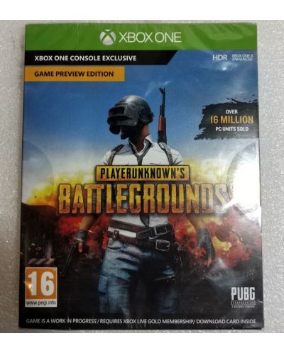 PlayerUnknown's BattleGrounds - Full Game Download Code (Xbox One) (разопакован) - 2