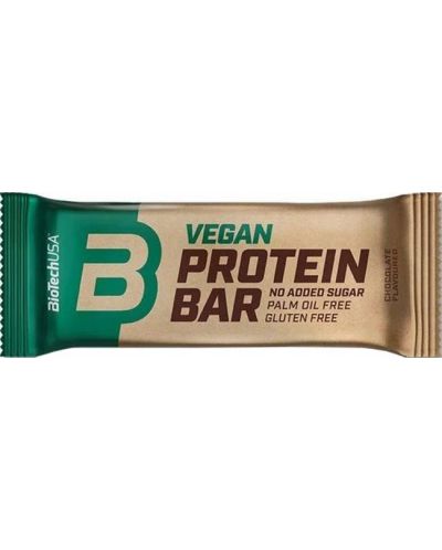 Vegan Protein Bar, шоколад, 20 броя, BioTech USA - 2