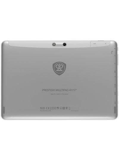 Prestigio MultiPad 4 Quantum 10.1 3G - бял + безплатен интернет - 2