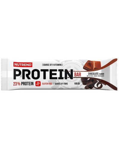 Protein Bar, шоколад, 24 броя, Nutrend - 2